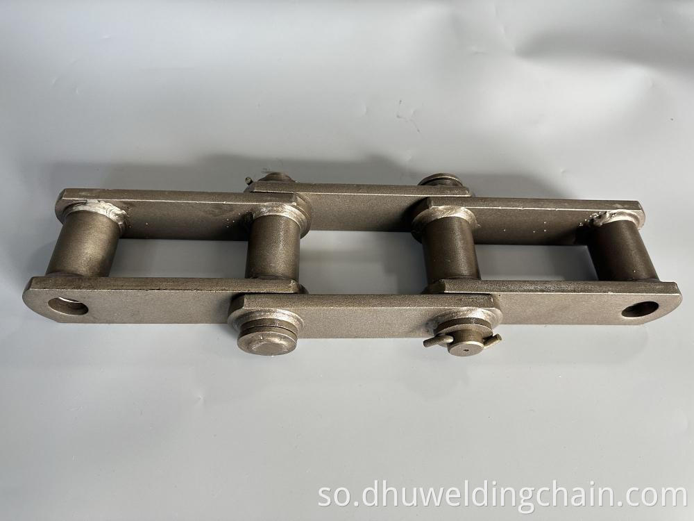 silsilad jilicsan oo bir ah stainless steel roller chain